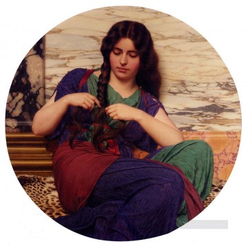 気の合う仕事 新古典主義の女性 ジョン・ウィリアム・ゴッドワード Oil Paintings